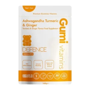 Ashwagandha Turmeric and Ginger Gummies UK