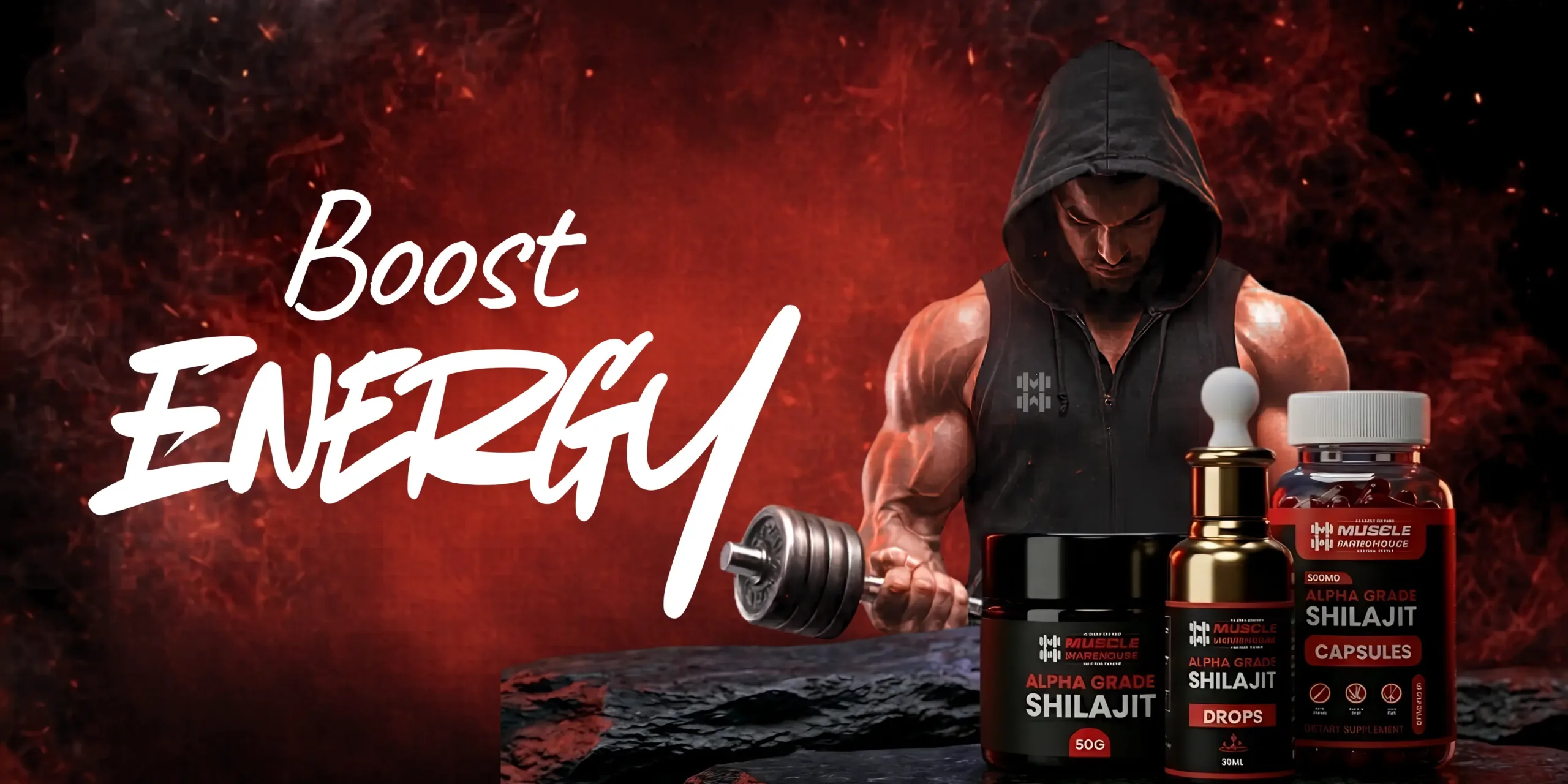 Boost Energy using shilajit