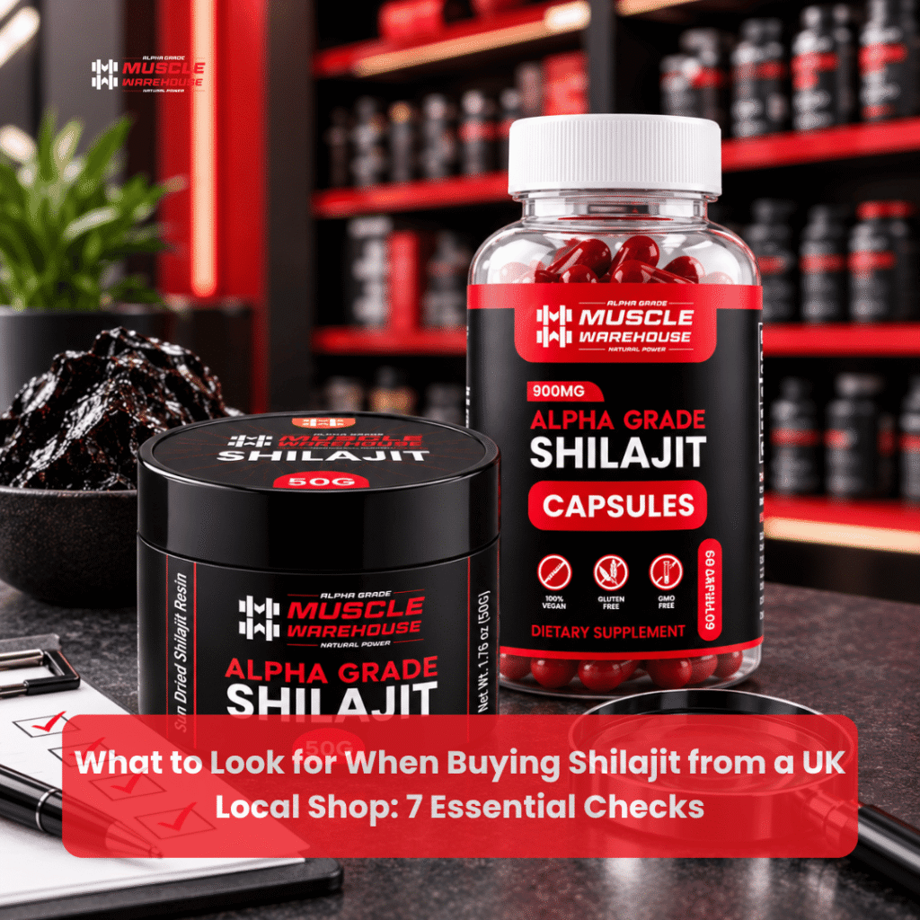 buying Shilajit from a UK local shop