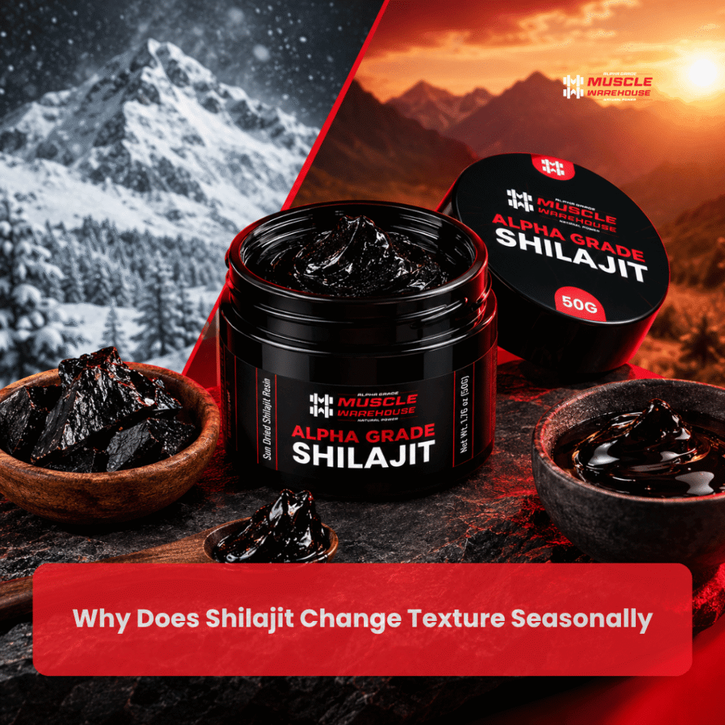 Why Does Shilajit Change Texture Seasonally