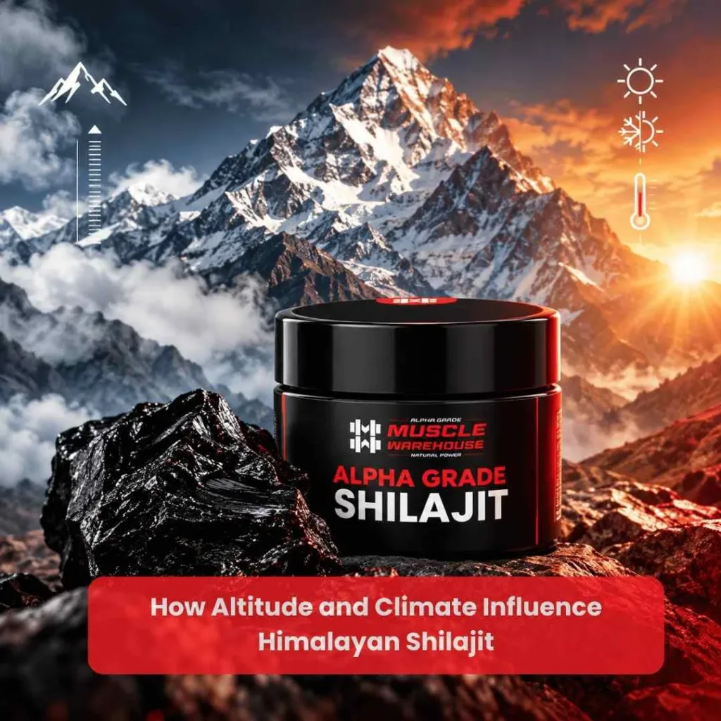 Climate influence Himalayan Shilajit