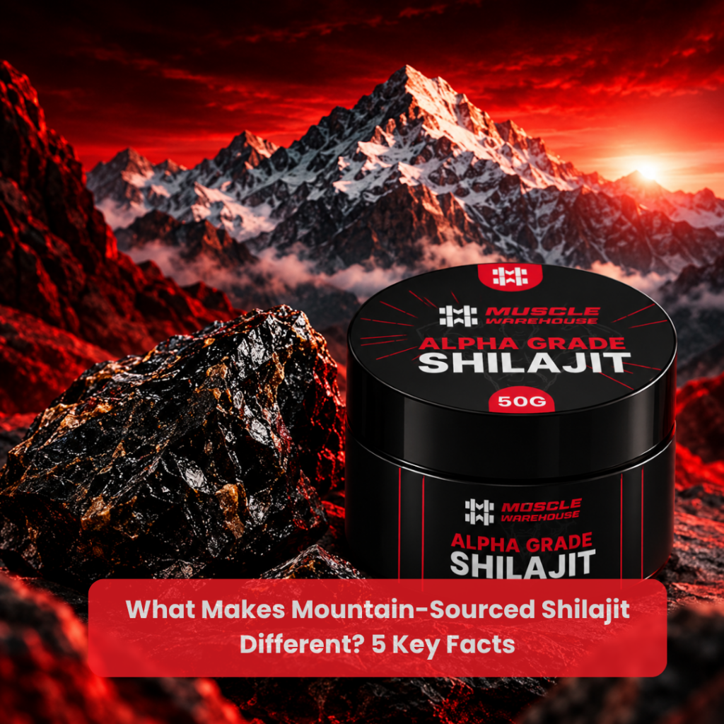 Mountain-Sourced Shilajit in Natural Rocky Terrain